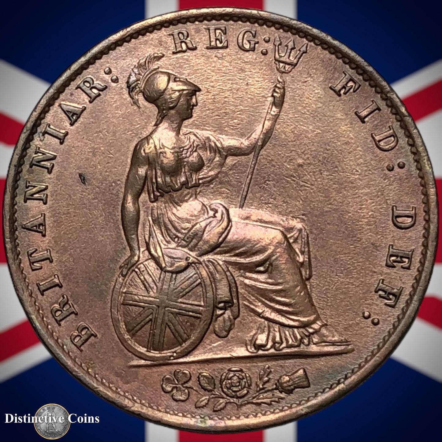 Great Britain 1855 Half Penny 1/2d GB5317