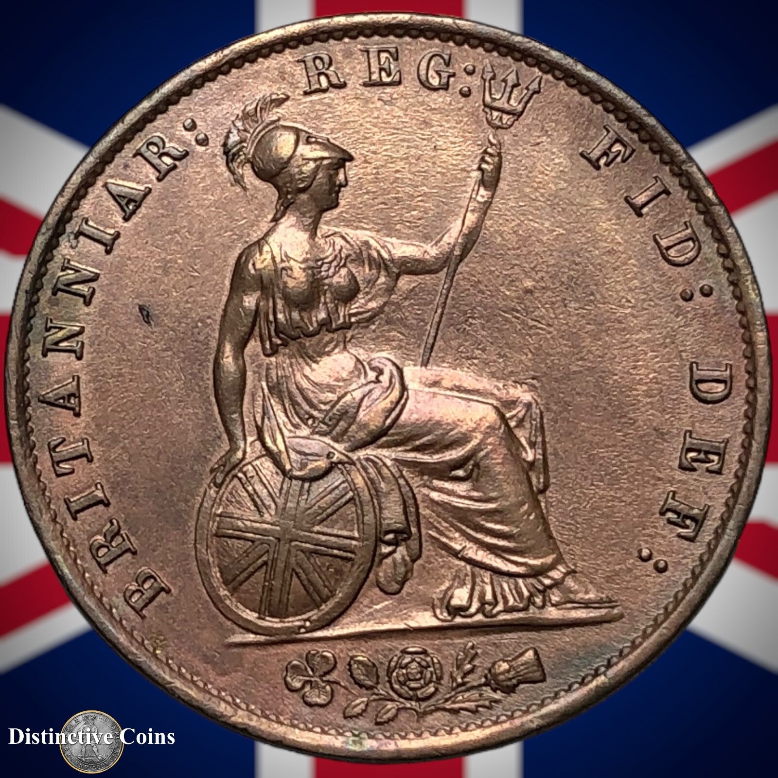 Great Britain 1855 Half Penny 1/2d GB5317