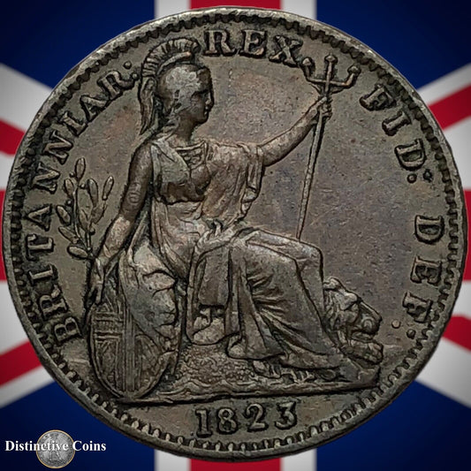 Great Britain 1823 Farthing 1/4d GB3271