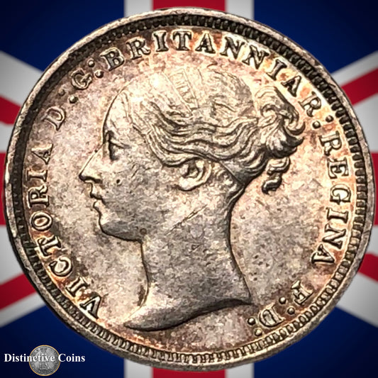 Great Britain 1870 Three Pence GB1850