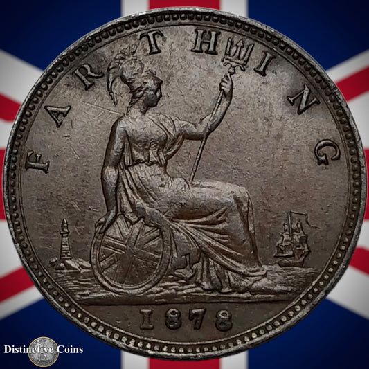 Great Britain 1878 Farthing 1/4d GB3788