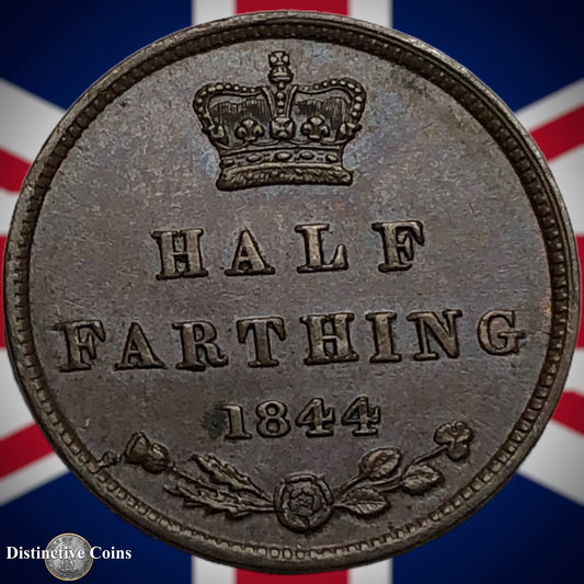 Great Britain 1844 Half Farthing 1/2 Penny GB3110