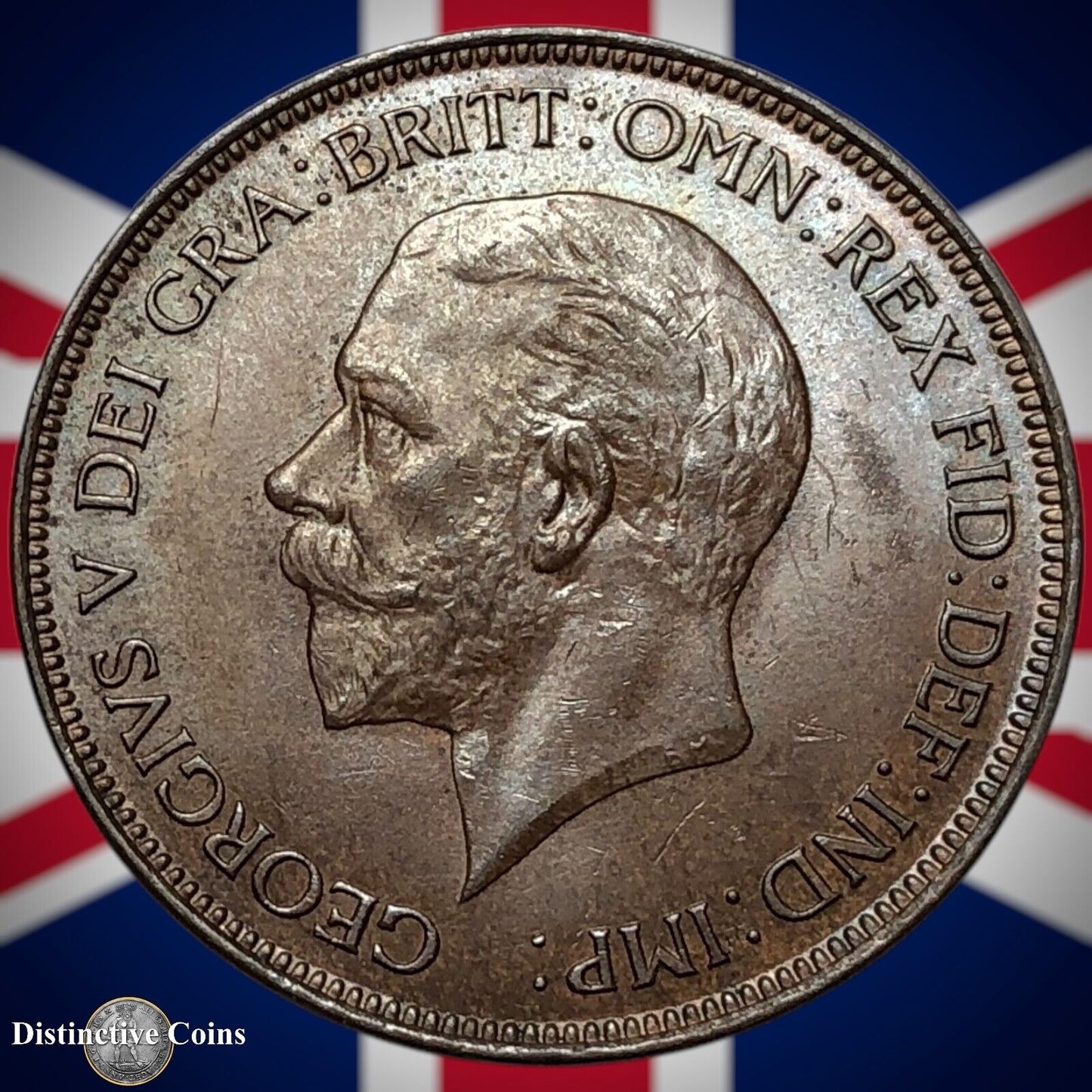 Great Britain 1928 Penny 1d GB7090