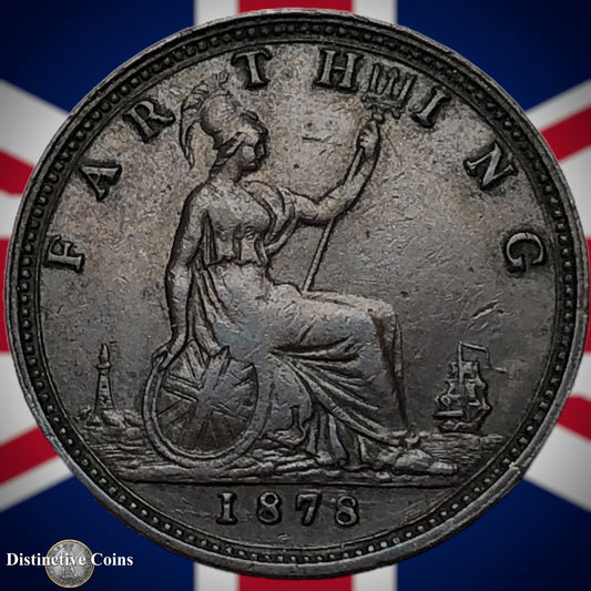 Great Britain 1878 Farthing 1/4d GB3789
