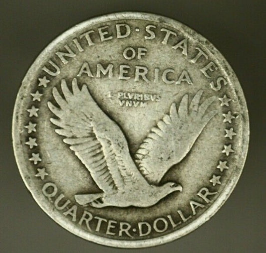 Standing Liberty Quarter Dollar 1917-P Type 1   A1616