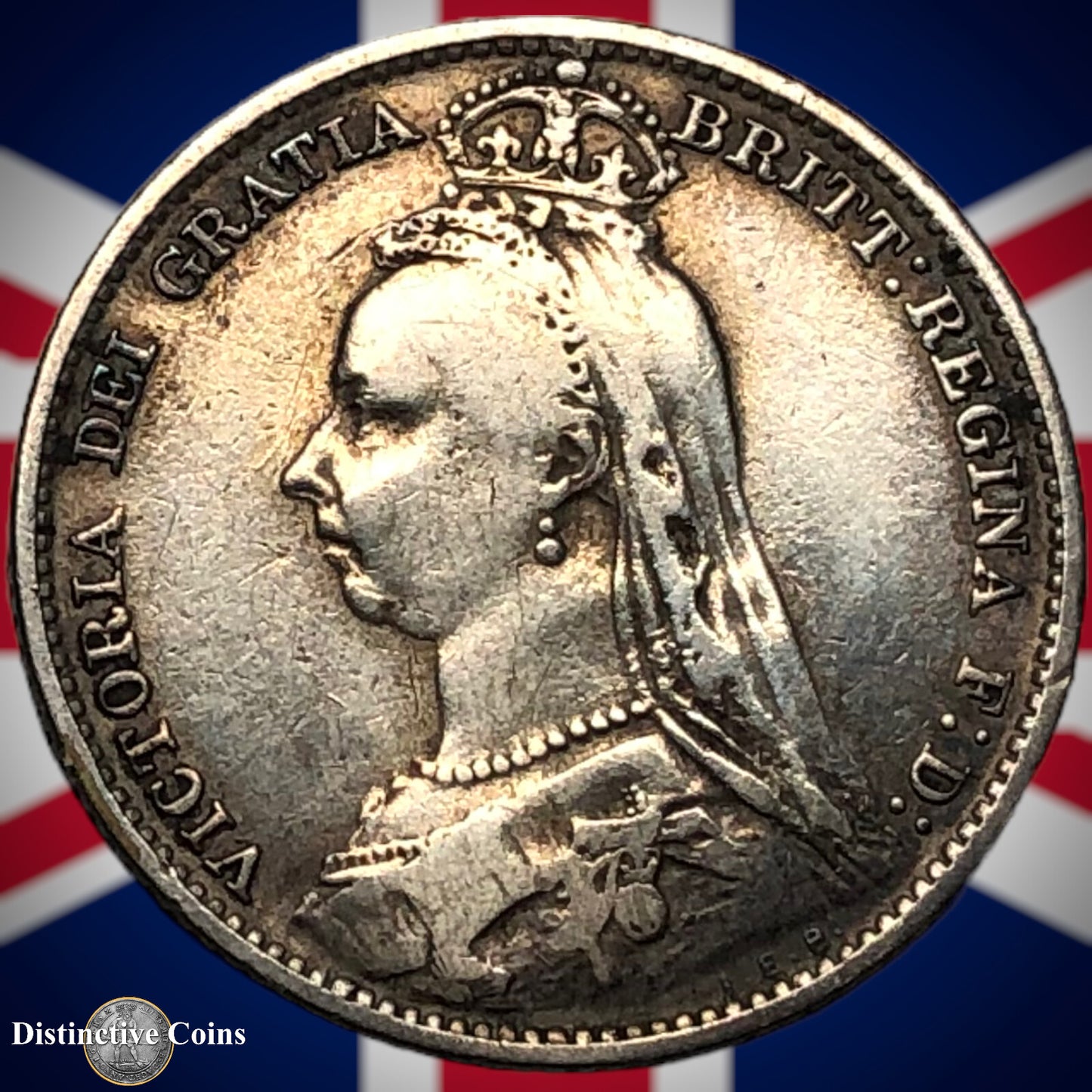 Great Britain 1892 Six Pence GB2763