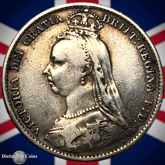 Great Britain 1892 Six Pence GB2763