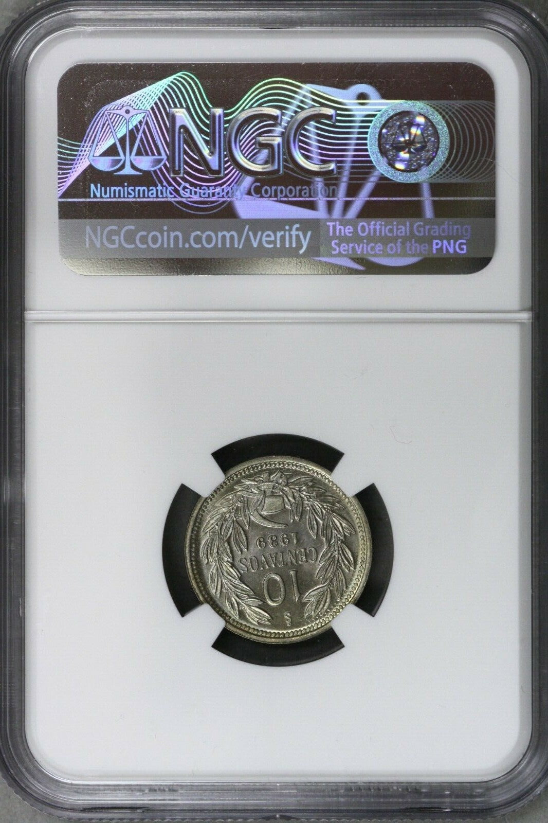 Chile 1939 SO 10 Centavos NGC MS 66 S610