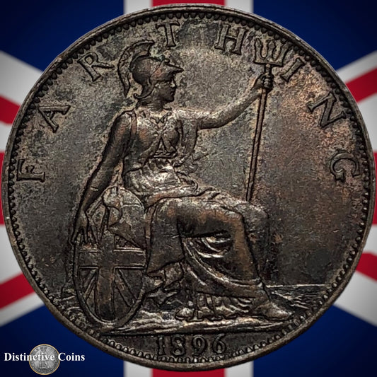 Great Britain 1896 Farthing 1/4d GB4430