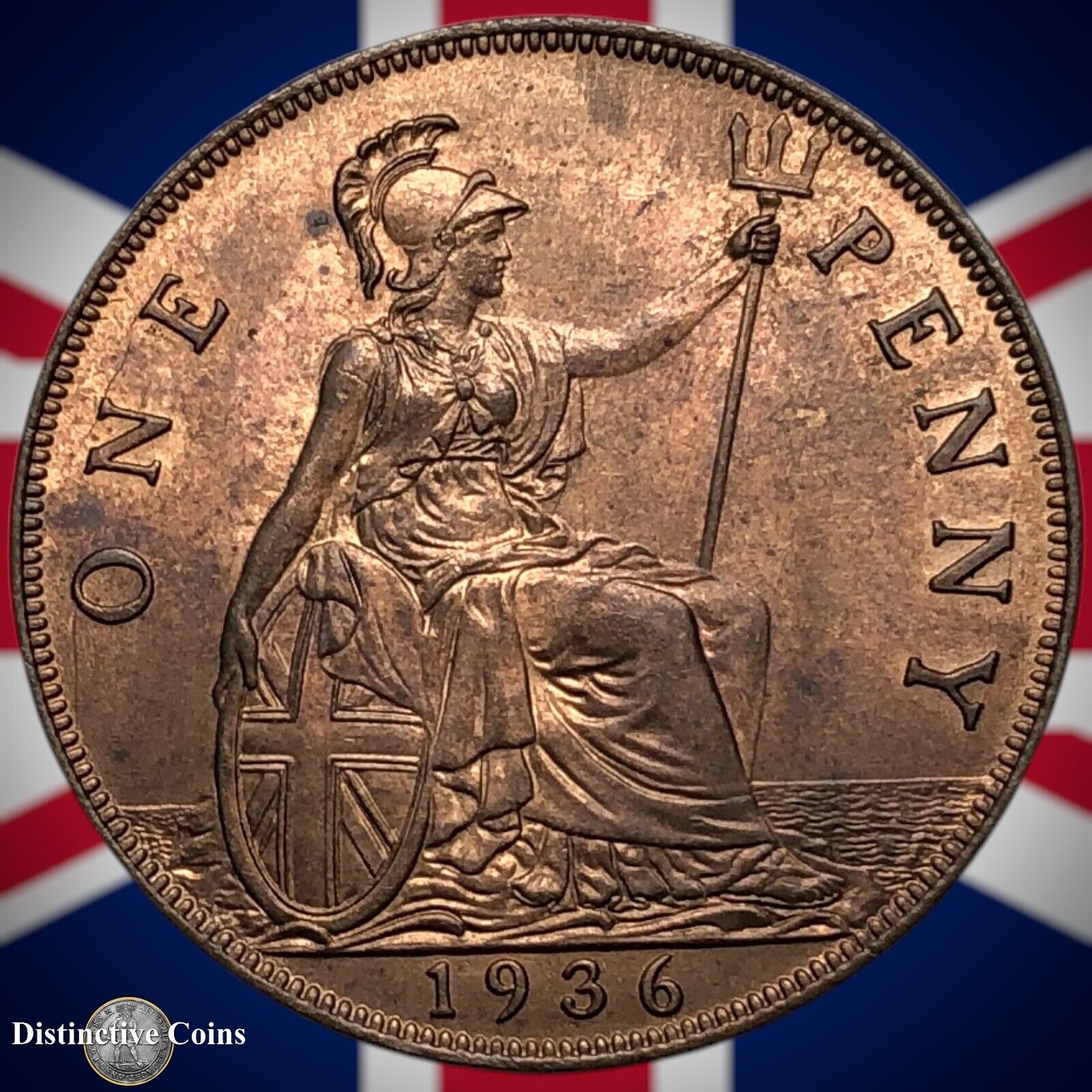 Great Britain 1936 Penny 1d GB7198