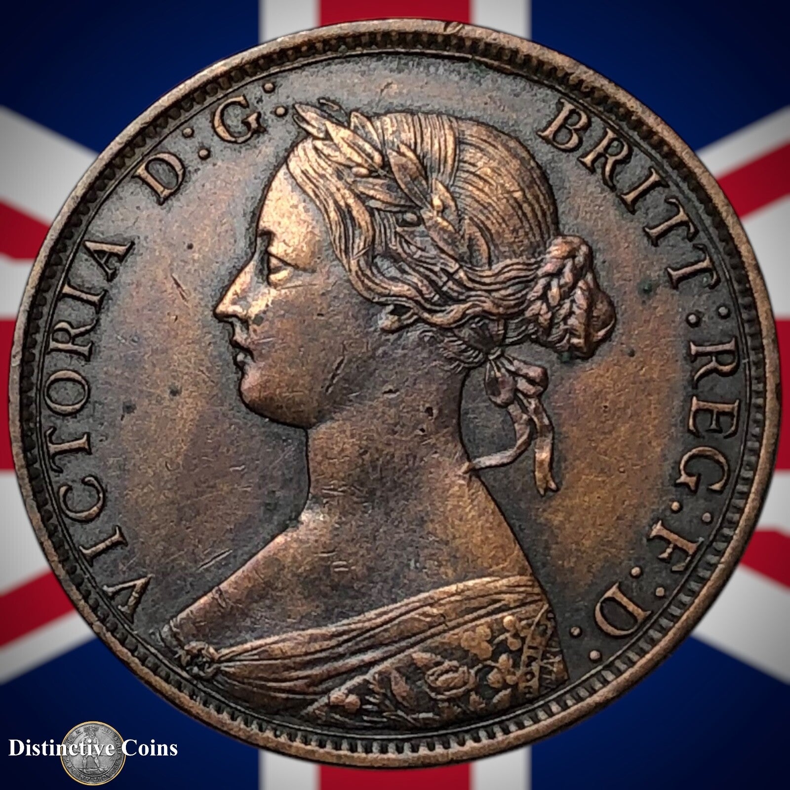 Great Britain 1863 Half Penny 1/2d GB5464