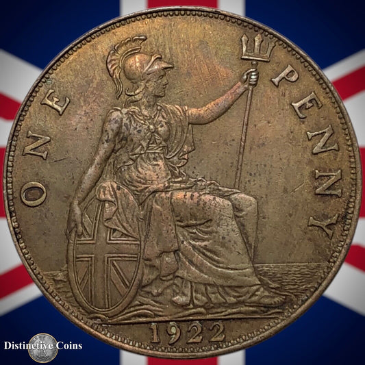 Great Britain 1922 Penny 1d GB6995