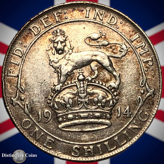 Great Britain 1914 One Shilling GB0931