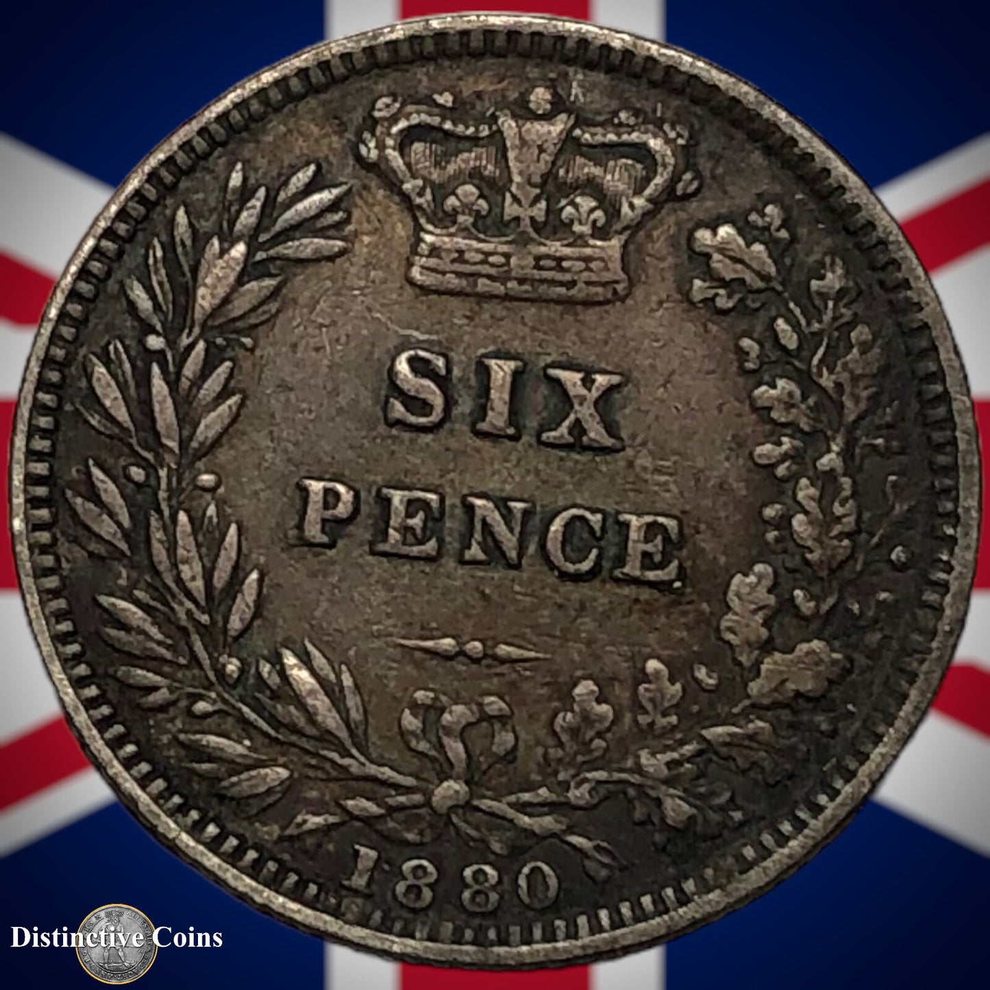 Great Britain 1880 Six Pence GB2612