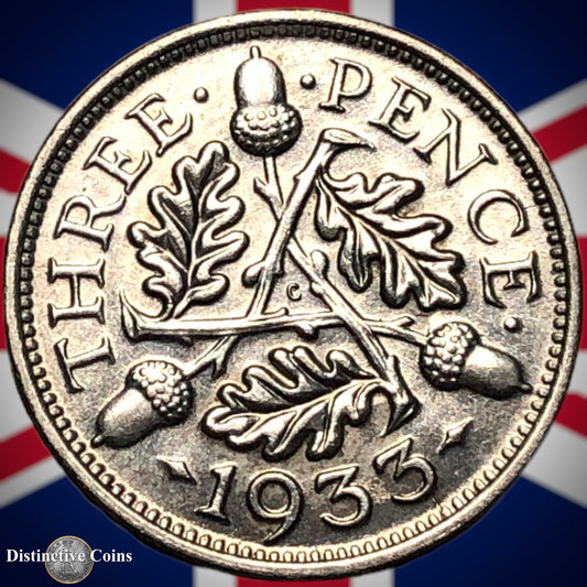 Great Britain 1933 Three Pence GB2256