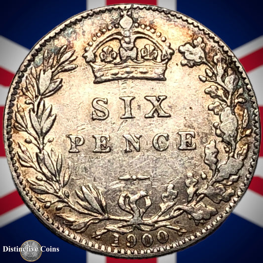 Great Britain 1900 Six Pence GB1478