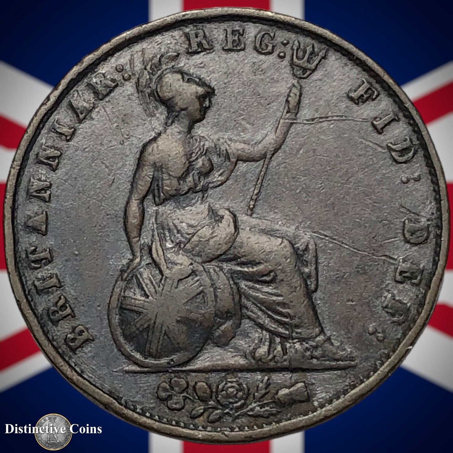 Great Britain 1854 Half Penny 1/2d GB5281