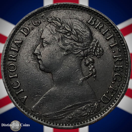 Great Britain 1890 Farthing 1/4d GB4280