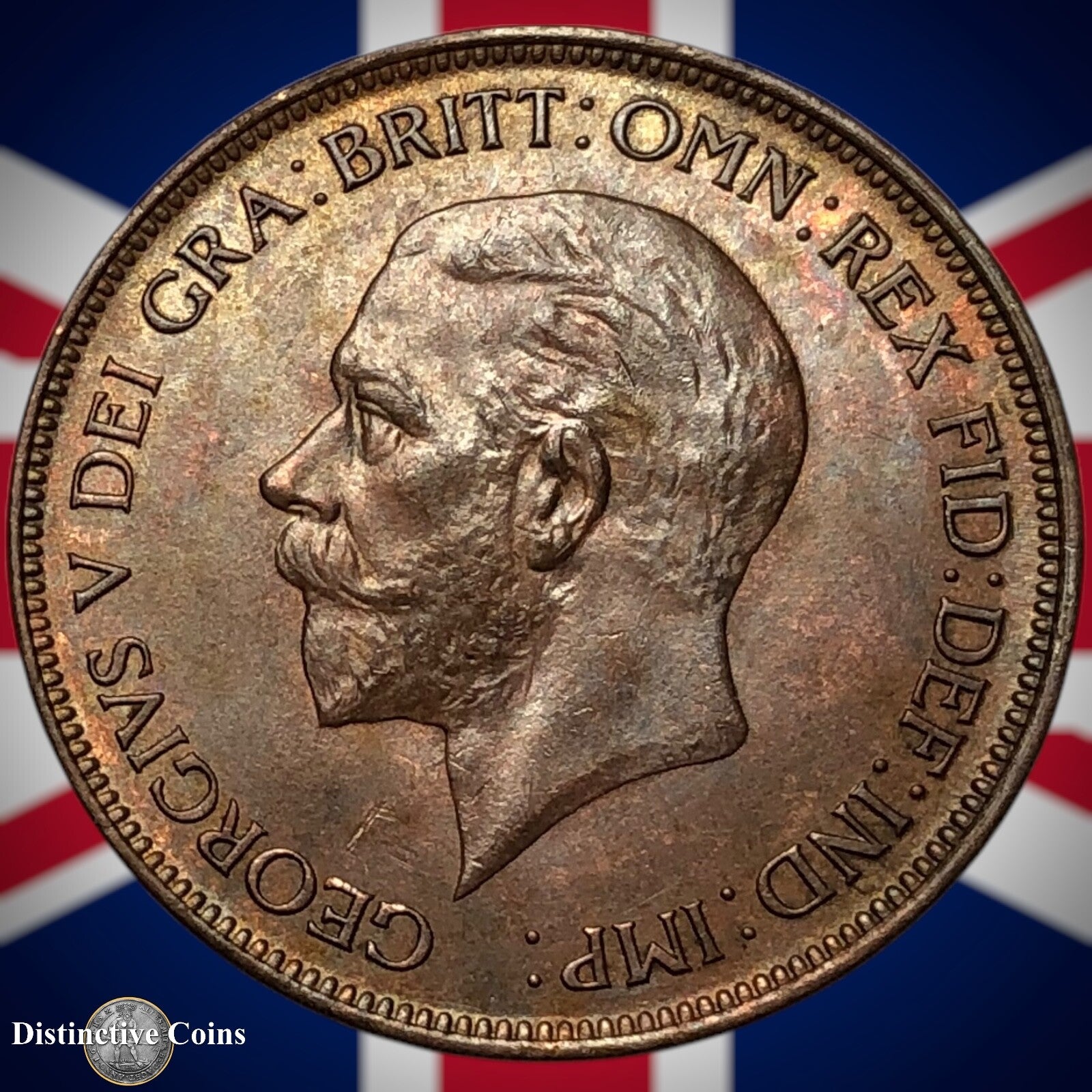 Great Britain 1928 Penny 1d GB7085