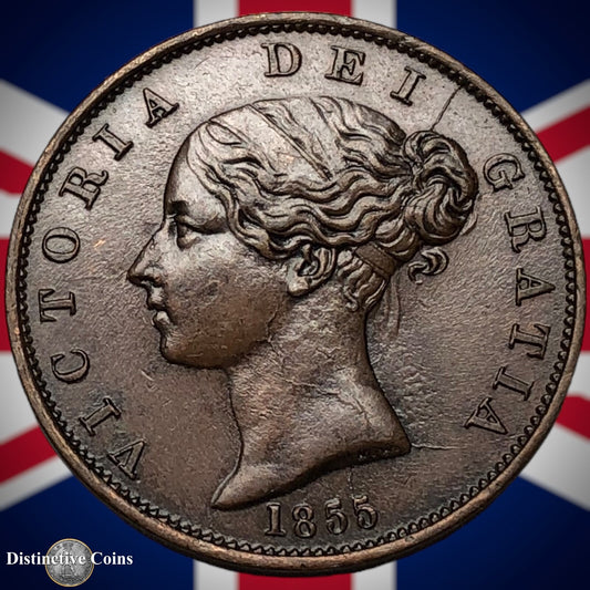 Great Britain 1855 Half Penny 1/2d GB5318