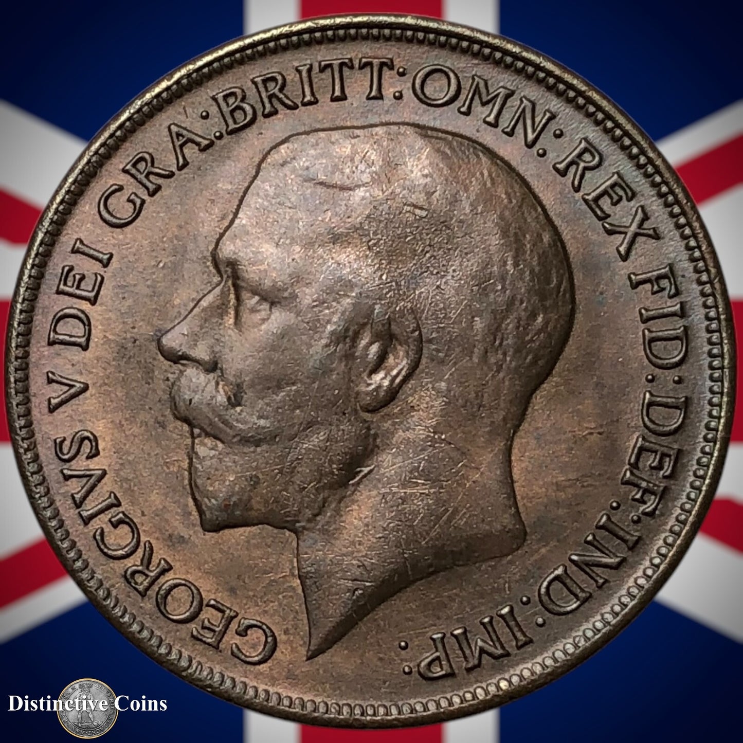 Great Britain 1918 Penny 1d GB6880