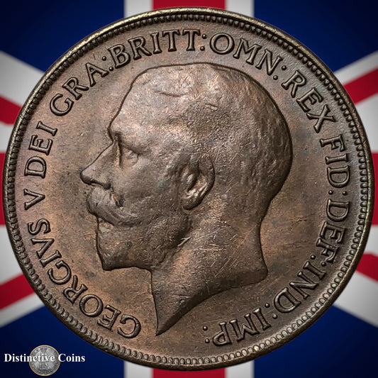 Great Britain 1918 Penny 1d GB6880