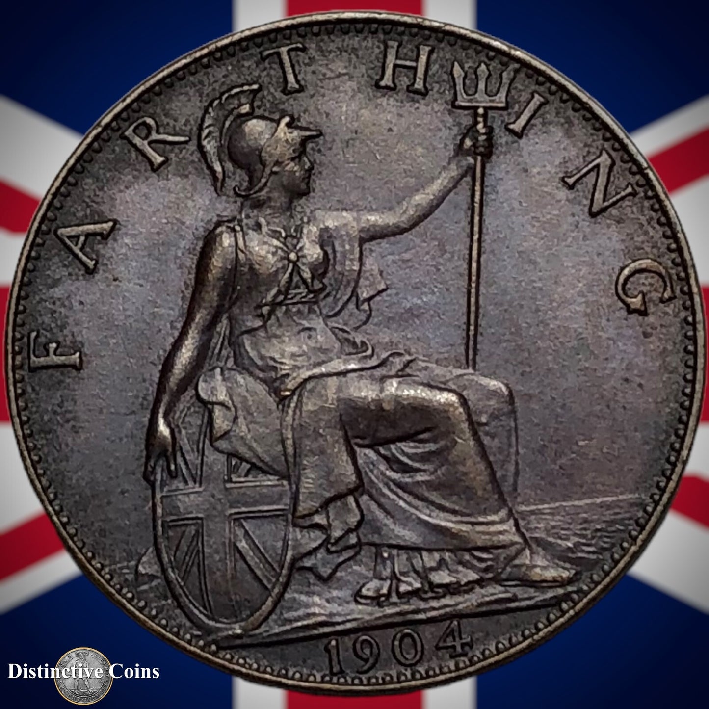 Great Britain 1904 Farthing 1/4d GB4567