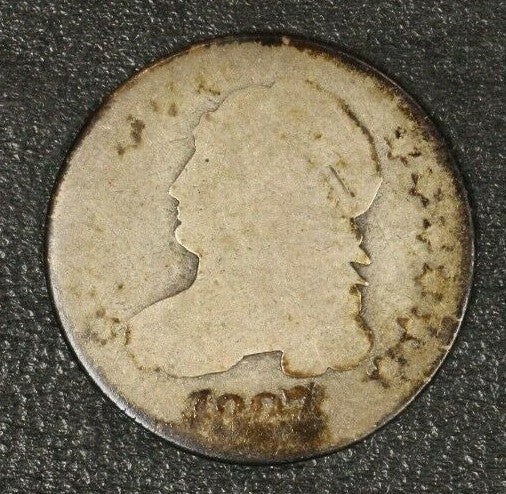 1827 Capped Bust Dime Circulated