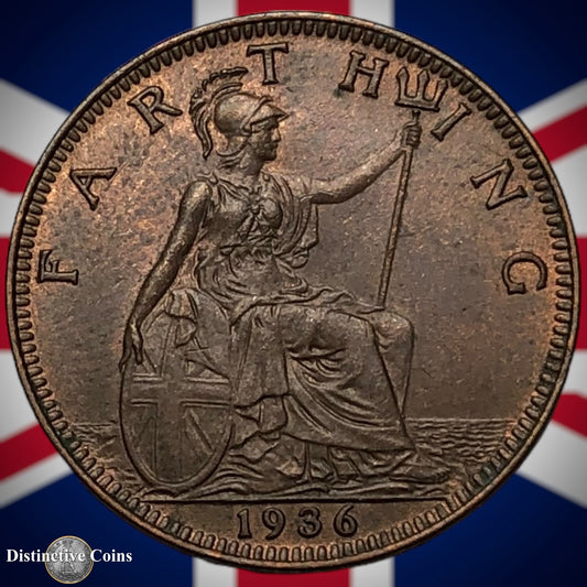 Great Britain 1936 Farthing 1/4d GB4991
