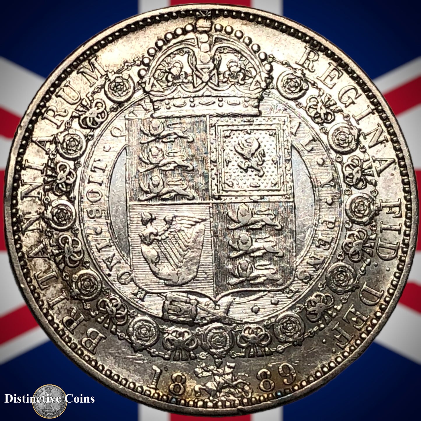 Great Britain 1889 Half Crown GB1219