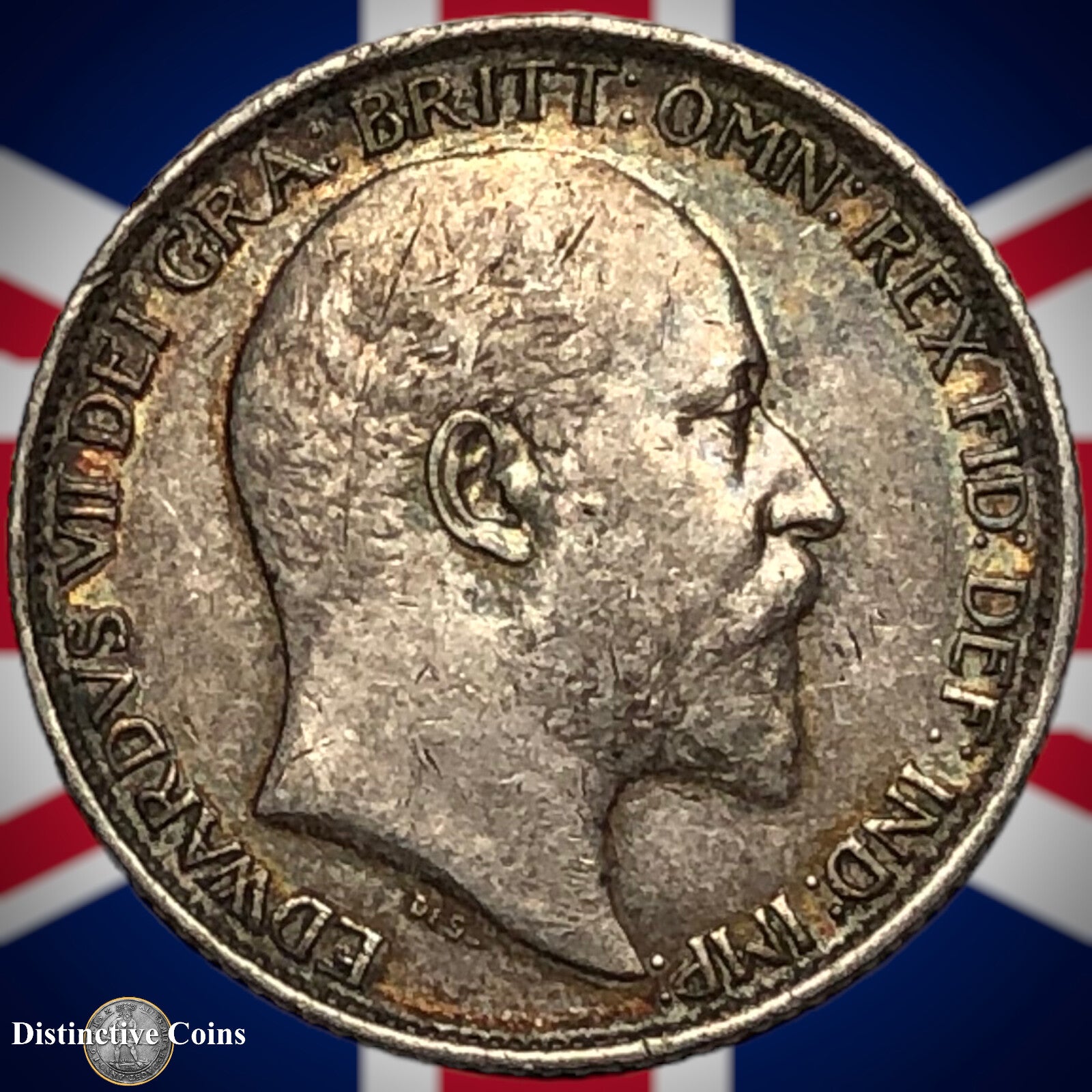 Great Britain 1907 Six Pence GB1542