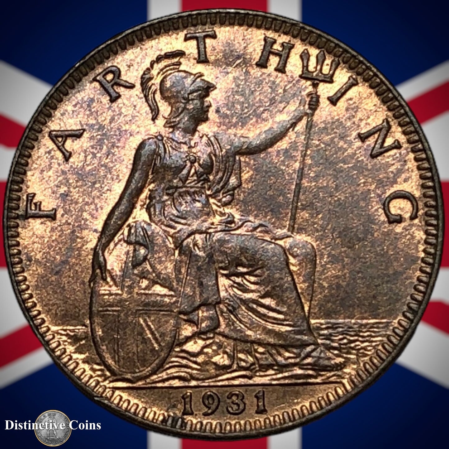 Great Britain 1931 Farthing 1/4d GB4903