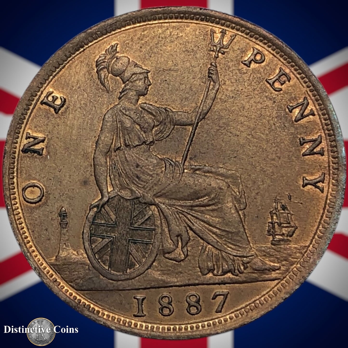 Great Britain 1887 Penny 1d GB6471