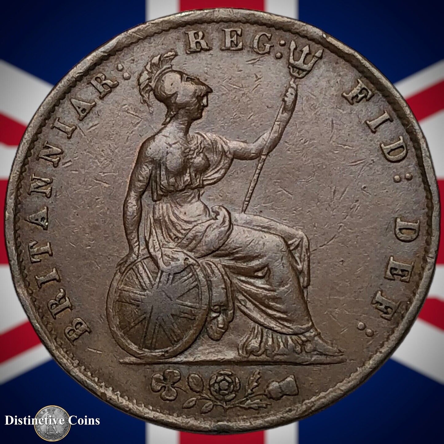 Great Britain 1854 Half Penny 1/2d GB5284