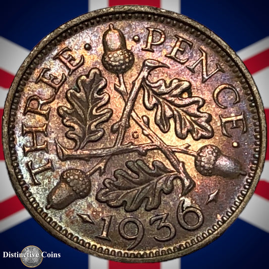Great Britain 1936 Three Pence GB2286