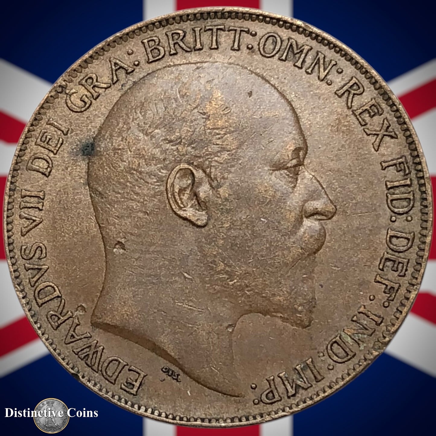 Great Britain 1908 Penny 1d GB6705