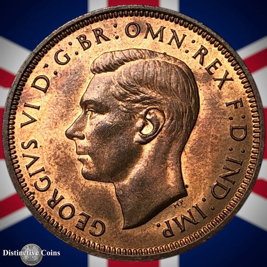 Great Britain 1942 Half Penny 1/2d GB6026