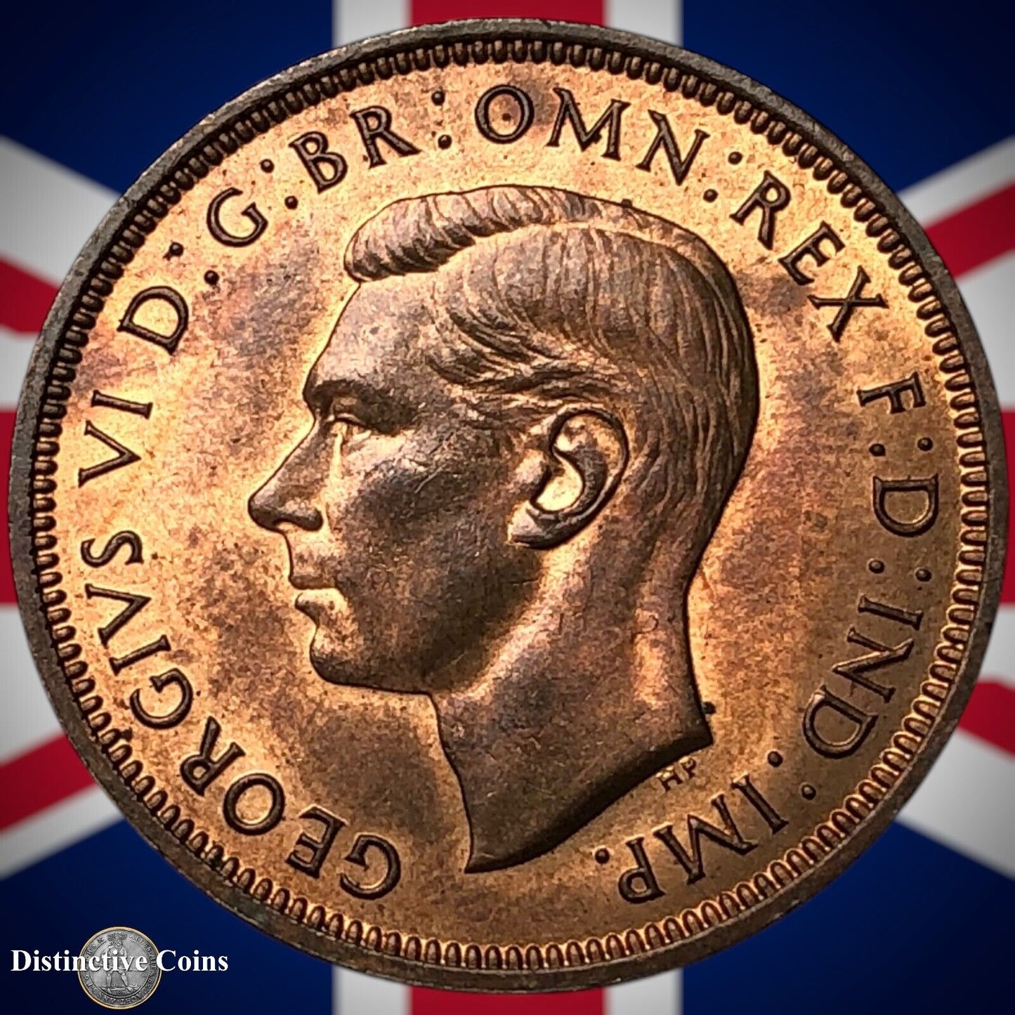 Great Britain 1942 Half Penny 1/2d GB6026