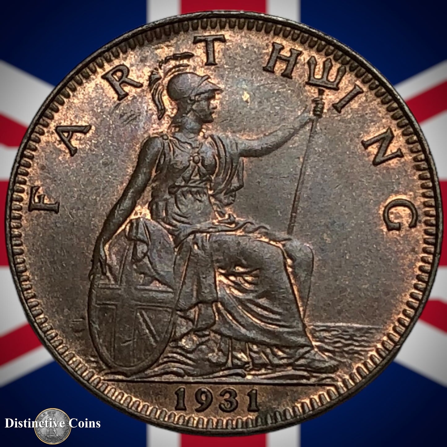 Great Britain 1931 Farthing 1/4d GB4899