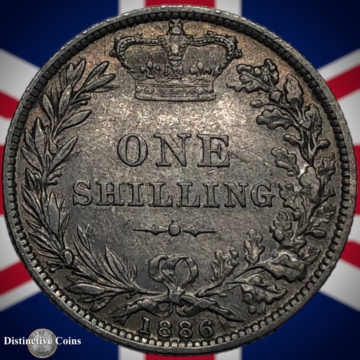 Great Britain 1886 British One Shilling GB0467