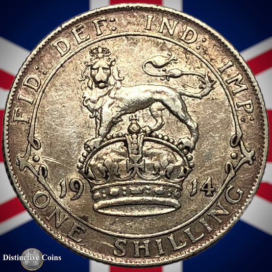 Great Britain 1914 One Shilling GB0934