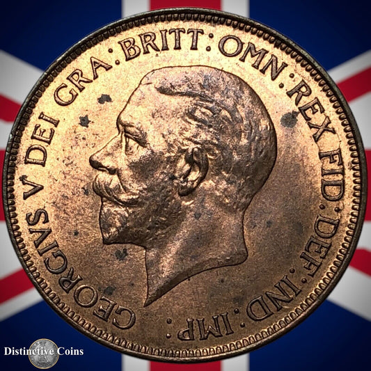 Great Britain 1928 Penny 1d GB7092