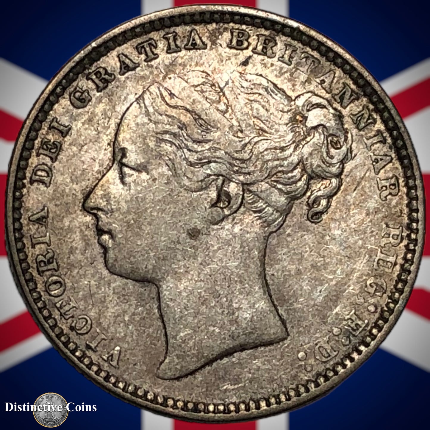 Great Britain 1880 British One Shilling GB0396
