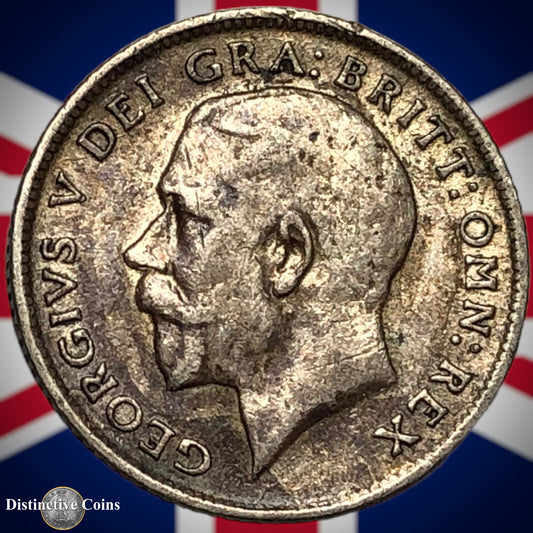 Great Britain 1916 Six Pence GB1593