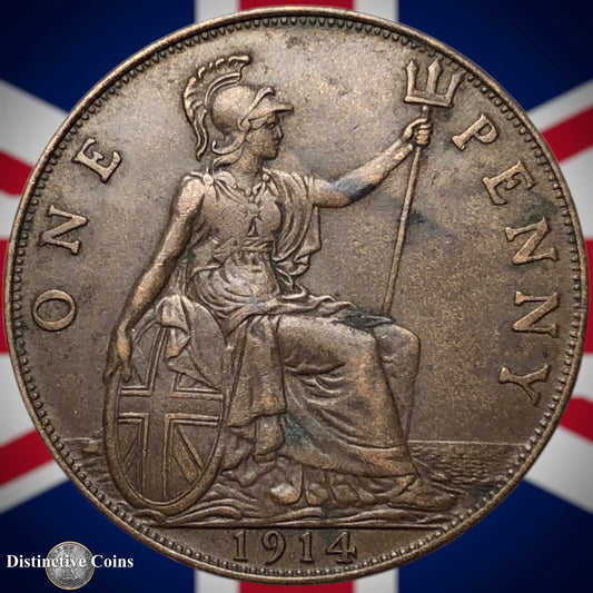 Great Britain 1914 Penny 1d GB6817