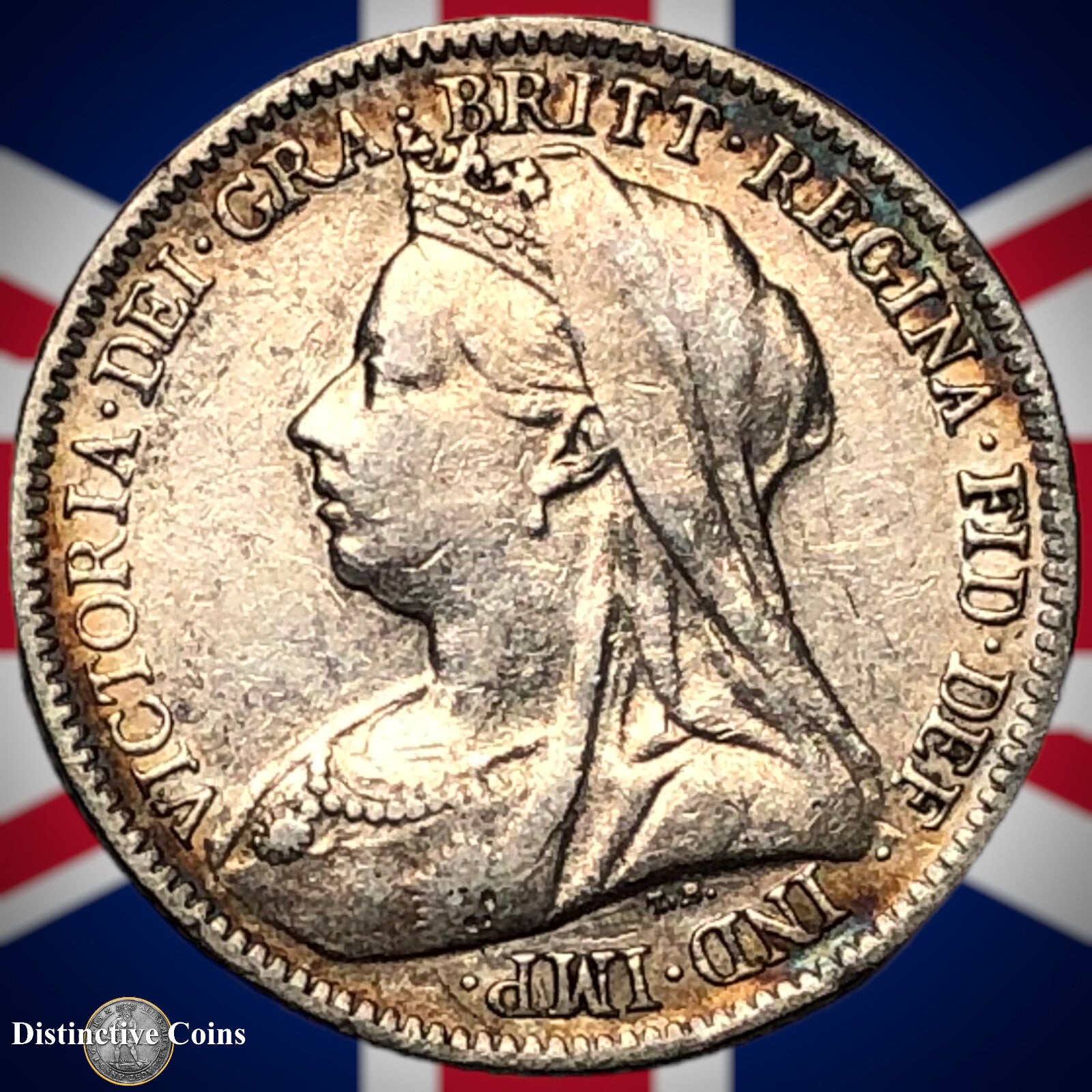 Great Britain 1900 Six Pence GB1478