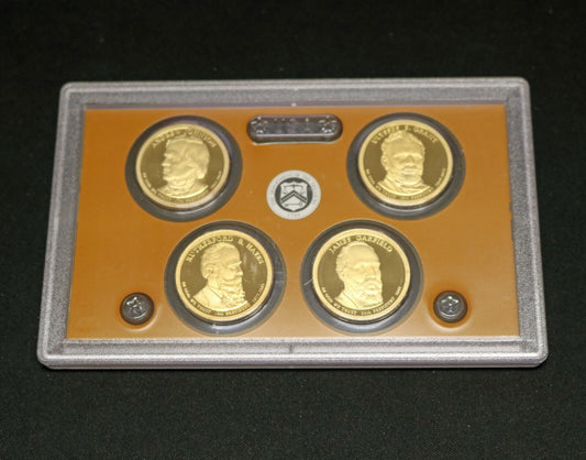 US 2011 Presidential Dollar Proof Sets Lot of 4 Sets No Box no Certs B373