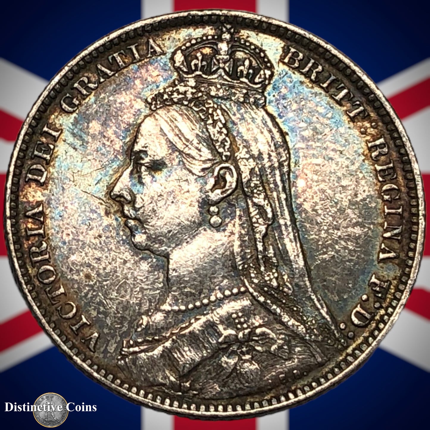 Great Britain 1891 British One Shilling GB0584