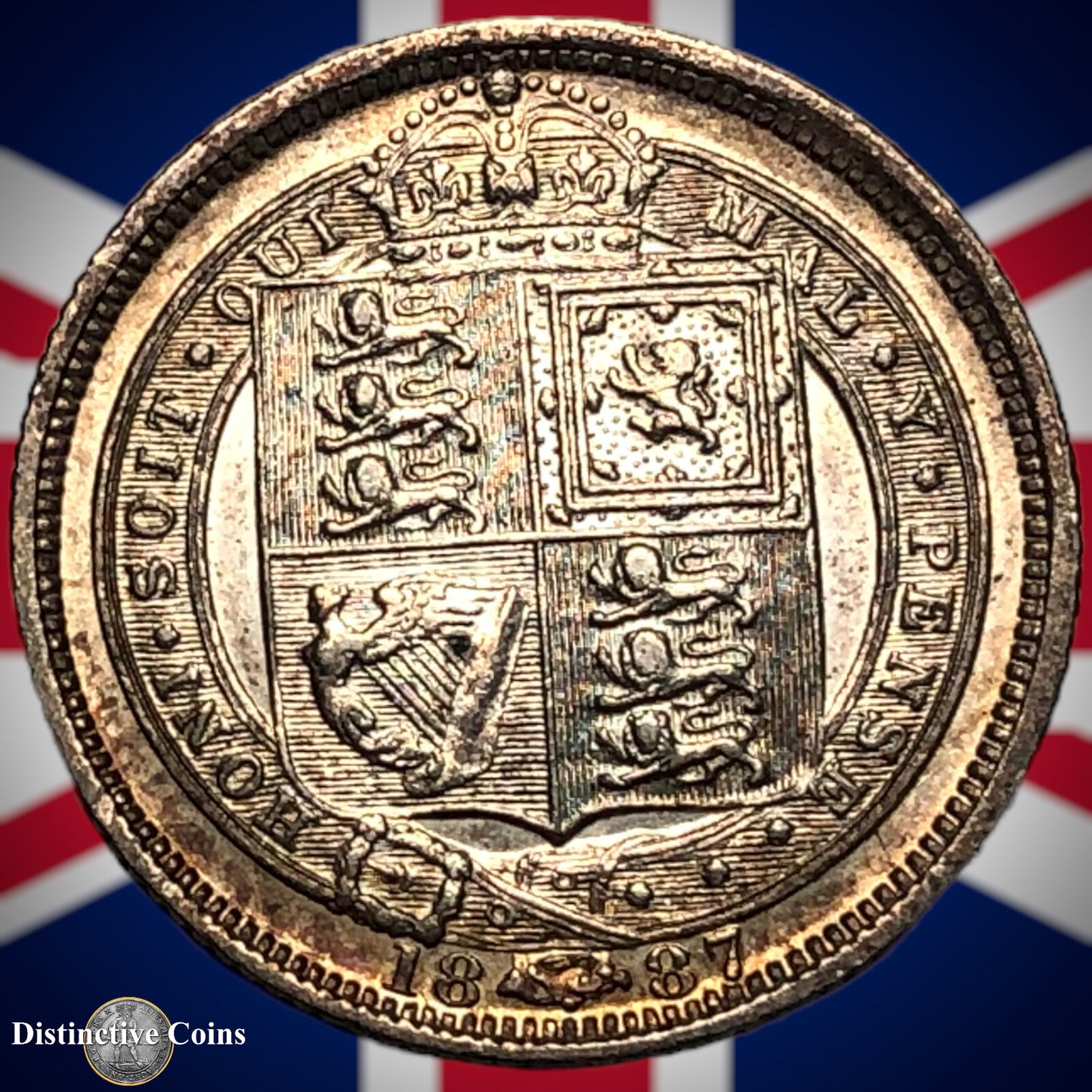 Great Britain 1887 Six Pence GB2663