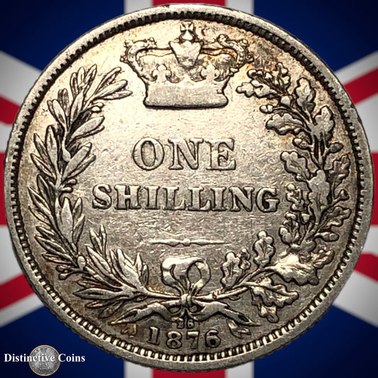 Great Britain 1876 British One Shilling GB0371